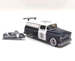 2019 HOT WHEELS 33rd COLLECTORS CONVENTION FINALE CAR '55 CHEVY PANEL WITH BIKE - Picture 1 of 5