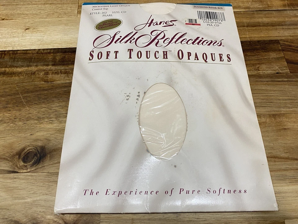 ✅De colección ✅Pantimedias Hanes Silk Reflections ✅Estilo 262 ✅Talla CD ✅Perla ✅Top de control Foto 1 de 4