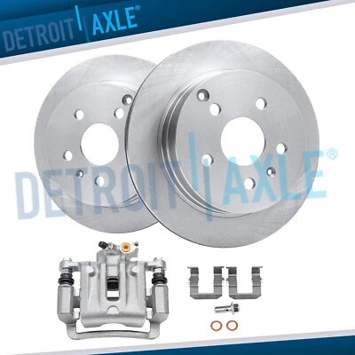 Rotores de freno traseros de 303 mm + pinza derecha para Chevy Equinox GMC Terrain 2010-2017 Foto 1 de 4