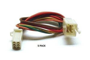 PACK 5 6 PIN PEQUEÑO PM Serie Conector Multi-Pin Codificado por Colores 18 AWG Cable # 6 PM  - Imagen 1 de 2