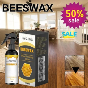 120ML natürliches Bienenwachs Holz Polieren Spray für Leder& Möbel NEU - Bild 1 von 20