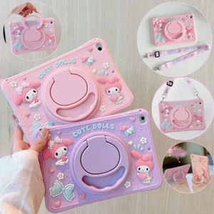 Kids Shockproof Silicone Case Cover Strap For Samsung Galaxy Tab A A7 A8 S6 Lite - Picture 1 of 27