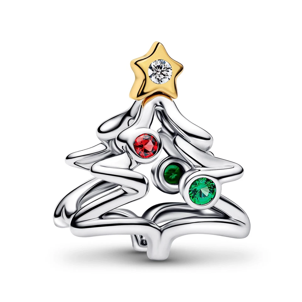 Pandora Moments Weihnachtsbaum Charm 764248C01