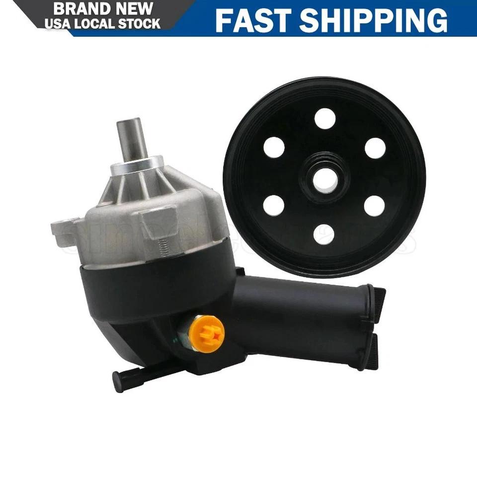 Power Steering Pump w/ Pulley & Reservoir 20-7272 for Ford Bronco F-150 1990-97 Foto 1 de 1