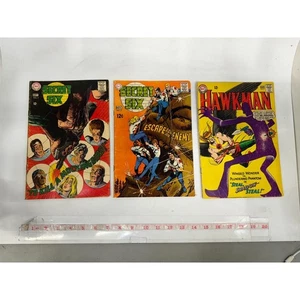 Vintage Comic Books Lot Secret Six Hawkman Doom Patrol Fantastic Four 1960s - Picture 1 of 5