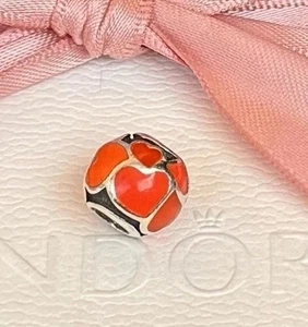 Pandora Charm Kugel „Hot Love“ Silber rot #790436ER - Bild 1 von 3