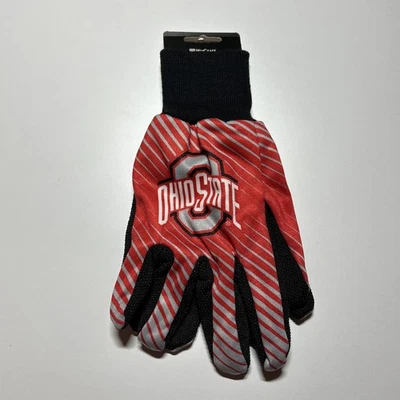 NUEVO CON ETIQUETAS NUEVO Guantes utilitarios deportivos WinCraft línea semitono logotipo Ohio State Buckeyes Foto 1 de 4