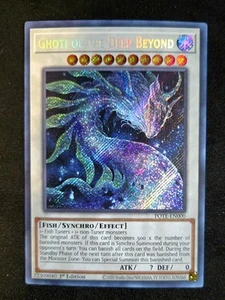GHOTI OF THE DEEP BEYOND POTE-EN000 Yugioh Secret Rare Card 1st ED LP - Picture 1 of 4