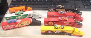 RACING CHAMPIONS / Semi Trucks. LOT OF 6 + 1 UNK. 6 w/ cars. 1997 - Picture 1 of 4