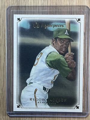 2007 Upper Deck Masterpieces #89 Reggie Jackson Oakland Athletics - Image 1 of 2