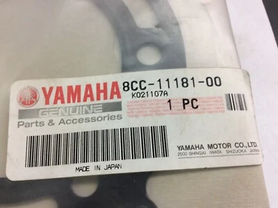 Yamaha Gasket 8CC-11181-00-00 New OEM Cylinder Head 1996 Vmax 600 L/C - Image 1 of 2