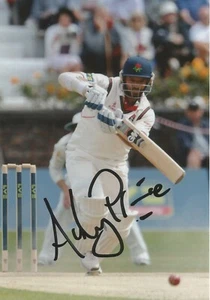 LANCASHIRE & SOUTH AFRICA CRICKET: ASHWELL PRINCE SIGNED 6x4 ACTION PHOTO+COA - Picture 1 of 1