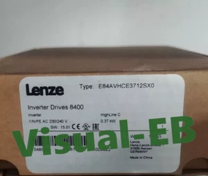 E84AVHCE3712SX0 inverter Drives 8400 1/N/PE AC 230/240V 0.37KW (Spot Goods) - Picture 1 of 3