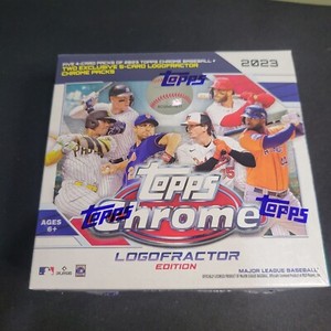 2023 Topps Chrome Baseball Logofractor Edition Box New Factory Sealed