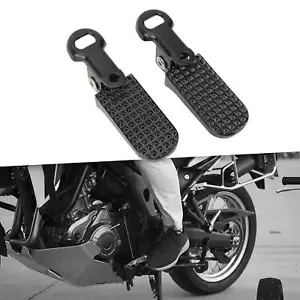 Bike Rear Pedals Anti Slip Folding Footrest for Electric Bicycle Motorcycle - Picture 1 of 7