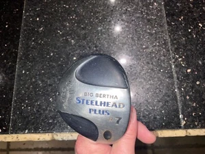 Callaway Big Bertha Steelhead Plus #7 Fairway Wood Uniflex Flex Steel Shaft RH - Picture 1 of 5