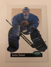 NHL Card,Jocelyn Thibault,Vintage Parkhurst 1994-95,Quebec