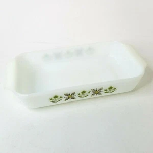 Vintage Anchor Hocking Fire King 1.5 Qt Meadow Green 432 Casserole Baking Dish - Picture 1 of 7