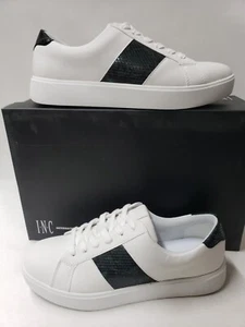 INC International Concept Men Malid Sneakers Tennis Shoes White Green 9 NEW 18A - Picture 1 of 8