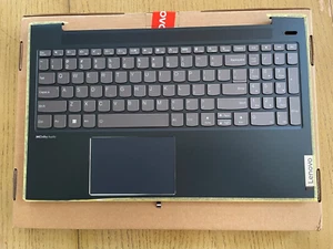 5CB1J00246 New Genuine Lenovo IdeaPad 5 15IAL7 Palmrest Touchpad Keyboard BLUE - Bild 1 von 3