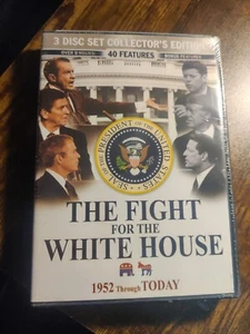 The Fight For The White House - DVD - New Sealed 3 CD Set 40 Features - Picture 1 of 6