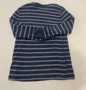 Arizona Jean Co Navy/Blue Thermal Long Sleeve Shirt Boys Size 6 - Picture 1 of 7