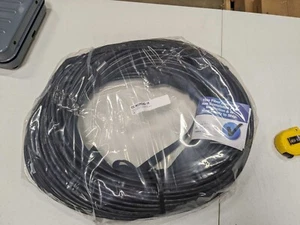 300 FT, SUR MESURE, CÂBLE RÉSEAU À FIBRE OPTIQUE 8 CANAUX, QUALITÉ MILITAIRE, NEUF - Photo 1/7