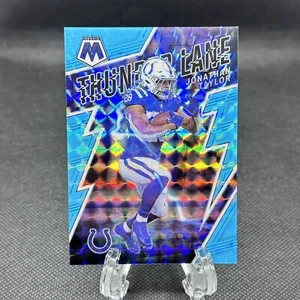 JONATHAN TAYLOR 2022 Mosaic Teal Explosion Prizm /15 “Thunder Lane” - Picture 1 of 13