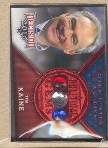 Tim Kaine G44 2016 Decision 2016 Political Gems Red Foil