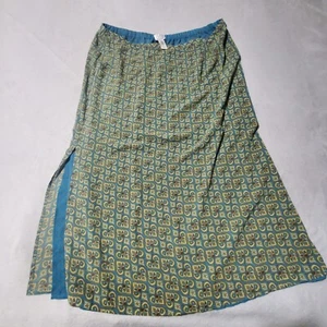 Emma James Vintage Y2k 90er Rock Gr. 24 Mehrfarbig Lang Maxi Gummibund Boho - Bild 1 von 5
