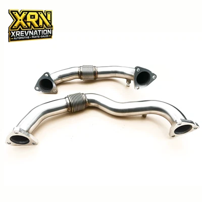 Tubos de acero inoxidable de pared gruesa de alta resistencia XRN para Ford Powerstroke 2008-2010 6,4 L Foto 1 de 3