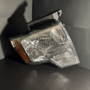 [Left Driver Side] Chrome OE Style Headlight Lamp Assembly for 09-14 Ford F150 - Picture 1 of 9