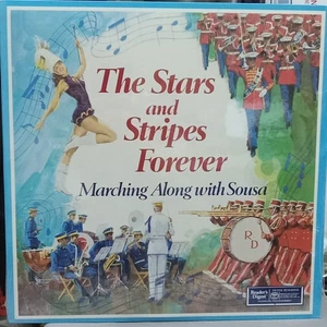 The Stars And Stripes Forever SEALED Marching Along With Sousa 33 LP new MINT - Picture 1 of 8