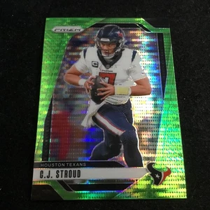 2024 Panini Prizm Neon Green Pulsar Prizm #111 CJ Stroud Houston Texans - Bild 1 von 3