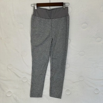 Leggings TikTok grises y blancos para mujer talla 2XL Honeycomb Butt Enhance Y129H Foto 1 de 4