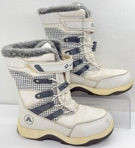 Vintage Women’s AIRWALK Thermite Snow Boots White Retro Winter Faux Fur Size 6 - Picture 1 of 17