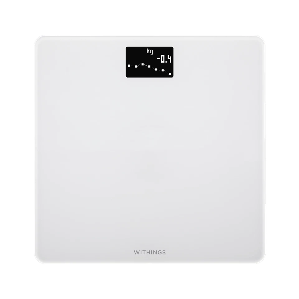 Withings Body elektronische Personenwaage quadratisch Wei