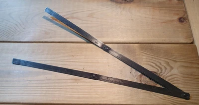 Vintage Chesterman 2 Foot Folding Steel Rule No.1266 Old Engineering Hand Tools - Image 1 of 4