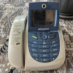 VIDEO TELEFONO TELECOM gsm con slot sim "SIRIO" VINTAGE ANNI 90 - Zdjęcie 1 z 8