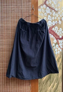 TOAST Cord Midi Skirt In Black Size 14 - Picture 1 of 8