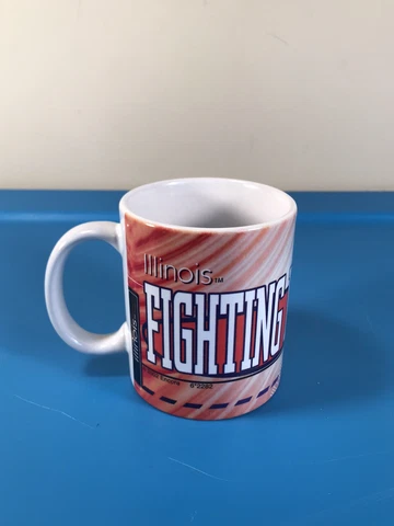 2002 Encore University of Illinois Fighting Illini NCAA Basketball Mug Orange Cover