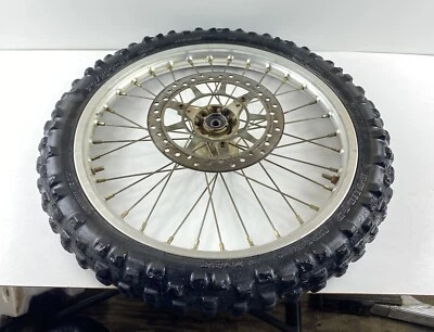 2000 yz80 front wheel TIRE RIM ROTOR SPOKES YAMAHA YZ 80 OEM 93-01 - Изображение 1 из 4