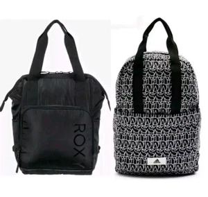 "ROXY"/"ADIDAS"ORIGINAL Rucksack-Tasche Business City Sport Freizeit Schwarz NEU - Bild 1 von 11