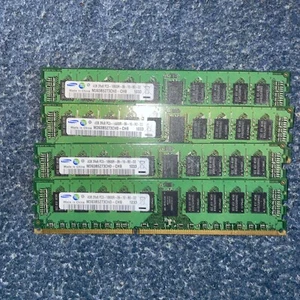 Samsung M393B5673GB0-CH9Q9 PC3-10600R-09-11-B1-D3 4GB Server Memory RAM x4 16GB - Picture 1 of 3