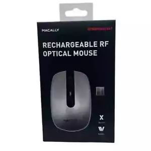 Wireless RF Optical Mouse - Rechargeable - Macally - Picture 1 of 5