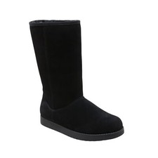 Universal Thread Womens Sarah Suede Shearling Winter Boots 91467407 Black 8M