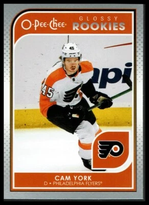 2021-22 Upper Deck #R-3 Cam York O-Pee-Chee Glossy Rookies - Image 1 of 2