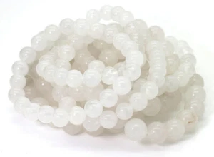 1PC x Handmade Fashion Natural Gemstone Beaded Bracelet (White Jade) - Picture 1 of 2