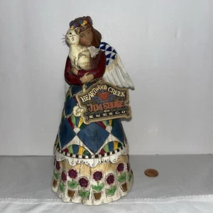 Jim Shore Heartwood Creek Engel Katze 2002 Tierliebhaber Weihnachtsdeko 8,25 Zoll - Bild 1 von 9