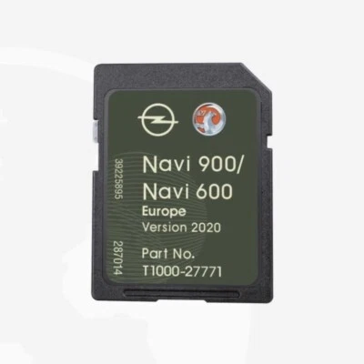 OPEL NAVI 900/600 Full Europa 2020/21 Navi tarjeta, carte, scheda SD Card-Karte - Bild 1 von 3